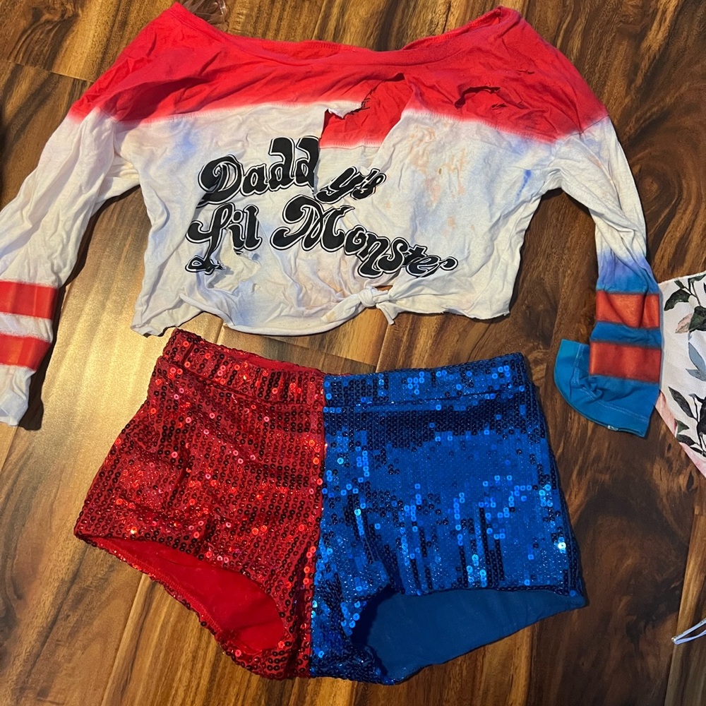 Harley Quinn Costume Set